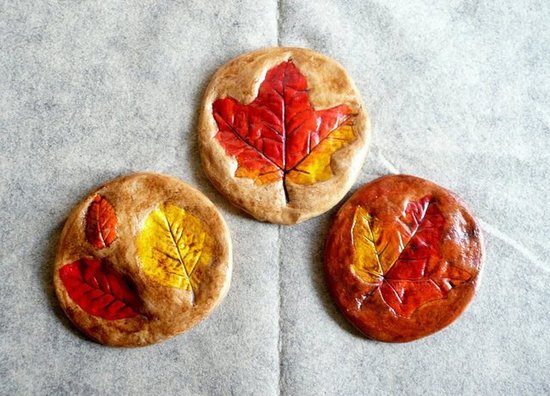 Salt-Dough-Leaf-Prints